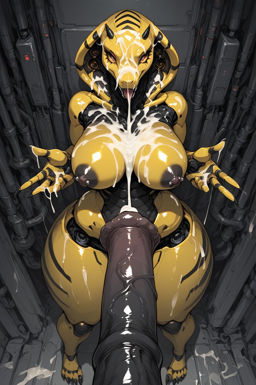 Messy, 18+, Massive Equicock Furry AI Porn