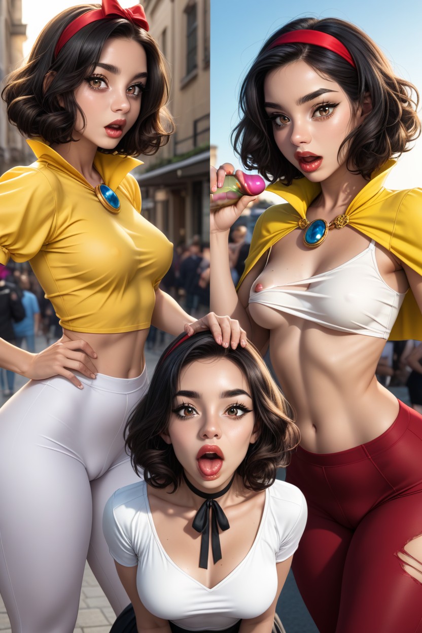 25+, Pov Blowjob, Medium Hair AI Porn