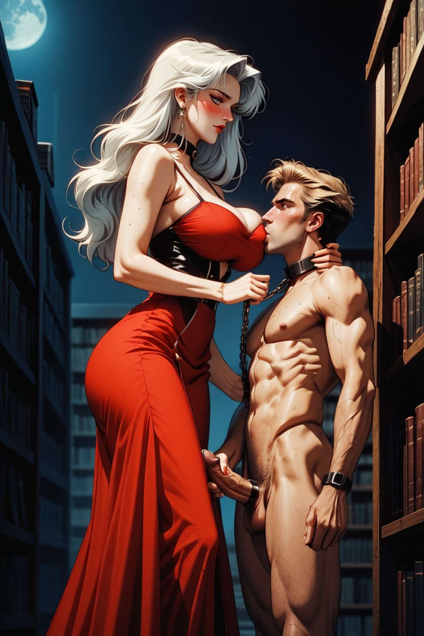 Man In A Collar, Man, Man Naked In Cage AIポルノ
