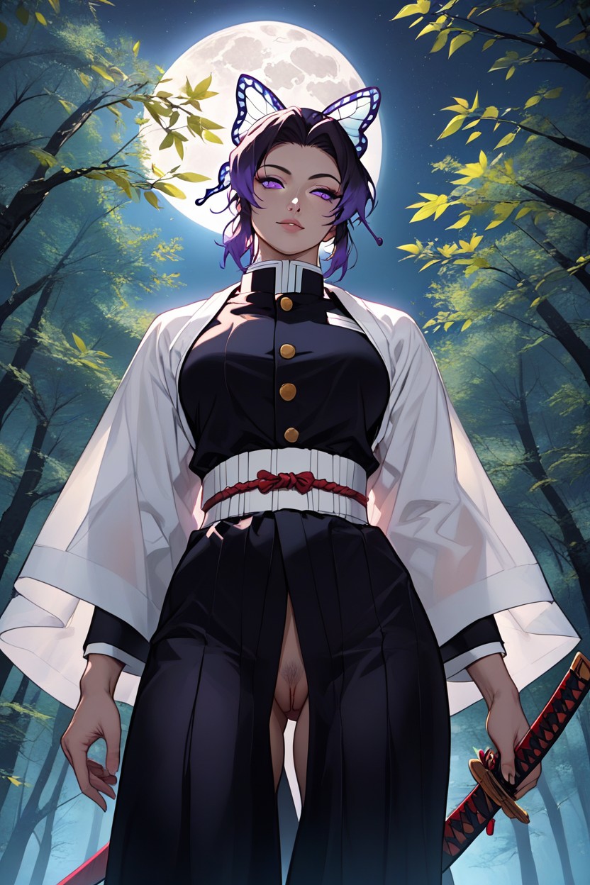 Eyeshadow, Realistic, Samurai Hentai AI Porn
