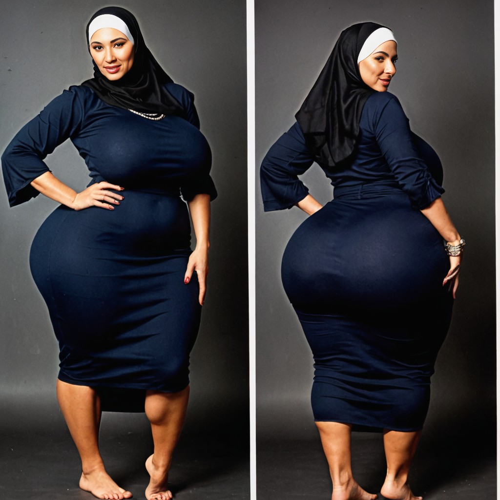 Hips Bigger Then Waist, Ultra Details, Hips Times Bigger Then Head AI Porn