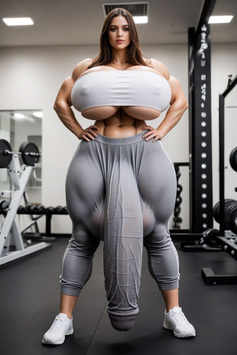 Hyper Gigantic Ass, Hyper Bulge, Bulge Shemale AI Porn