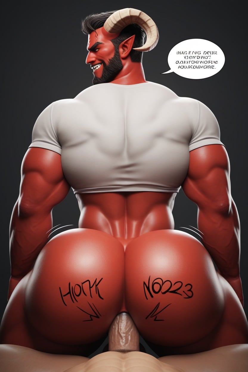 Male Only, Goatee, Pov AI Gay Porn