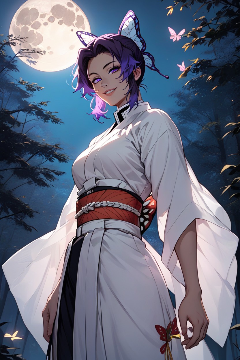 Currect Anatomy, Dimly Lit, Holding Katana Hentai AI Porn