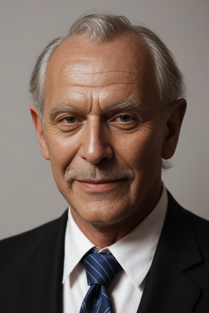 Self-assured Smile, Strong Cheekbones, Dark Brown AI Gay Porn