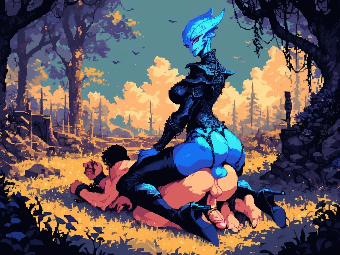 Mistress, Alien Planet, Futa On Male Shemale AI Porn