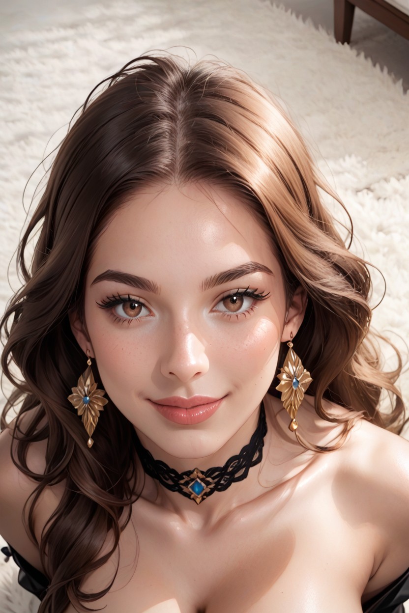 Soft Charming Look, Cutesy Doe Eyes, Serena From Pokemon AI Porn