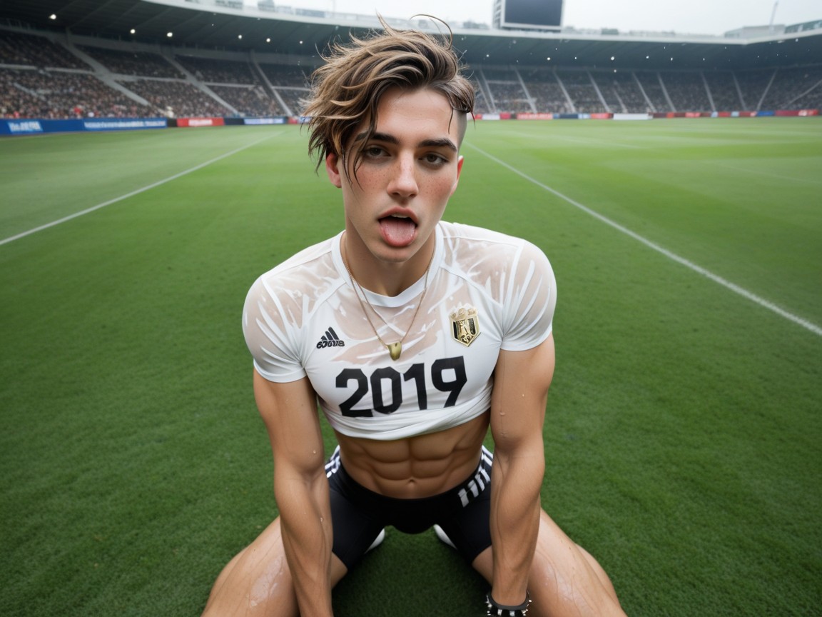 Muscular, 25+, Messy Hair AI Gay Porn