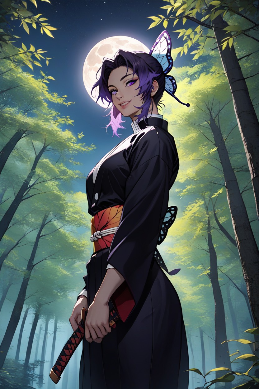 Realistic, Grinning, Currect Anatomy Hentai AI Porn