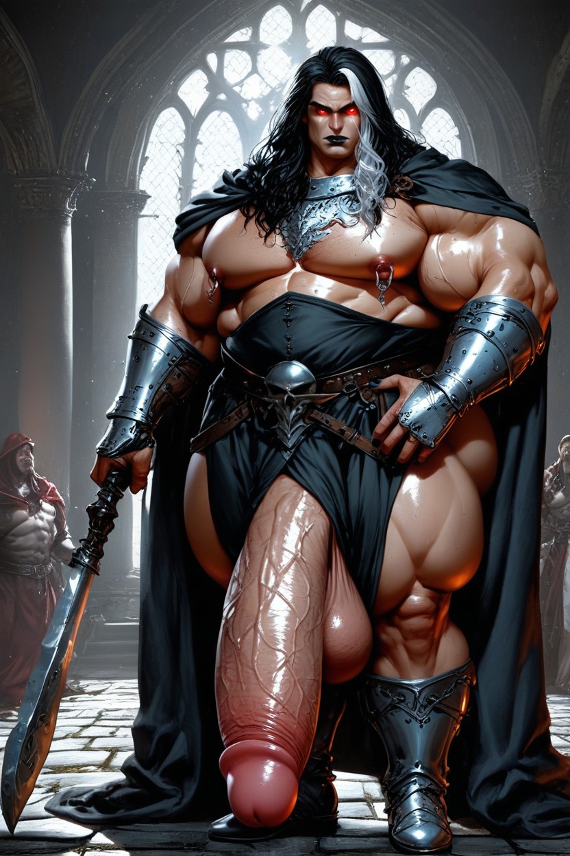 Specular, Muscular Pecs, Thick AI Gay Porn
