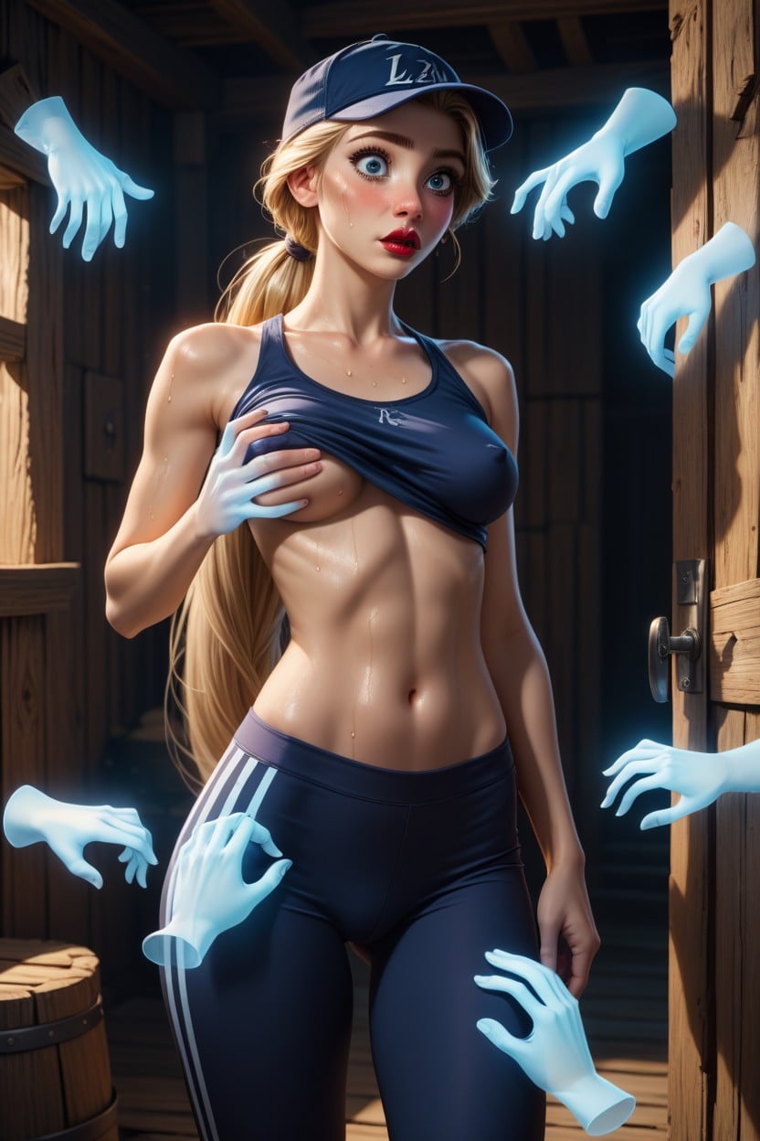 Fitness Top, Cross Eyed, Hard Shadow Hentai AI Porn