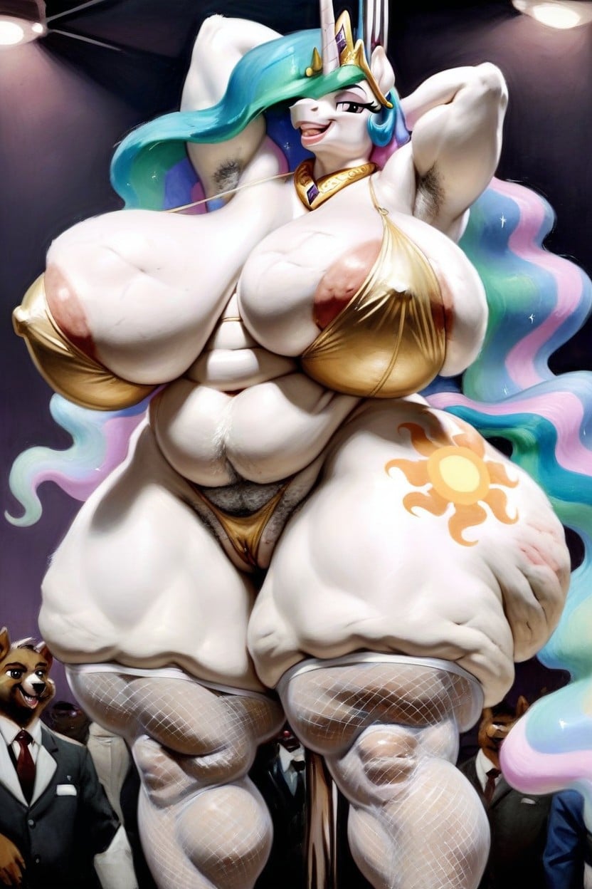 Bikinis, Wide Hips, Biggest Ass In The World Furry AI Porn