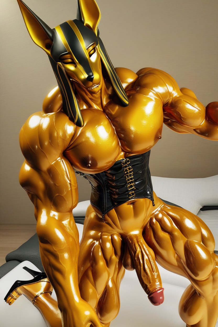 Corset, Glistening, Corset Furry AI Porn