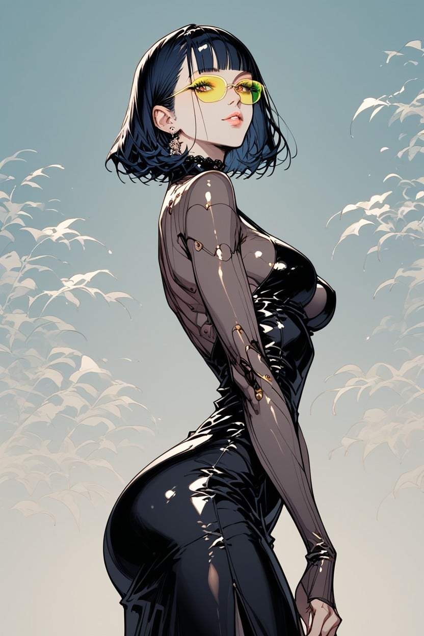 Skinny, Small Ass, Bending Over Hentai AI Porn
