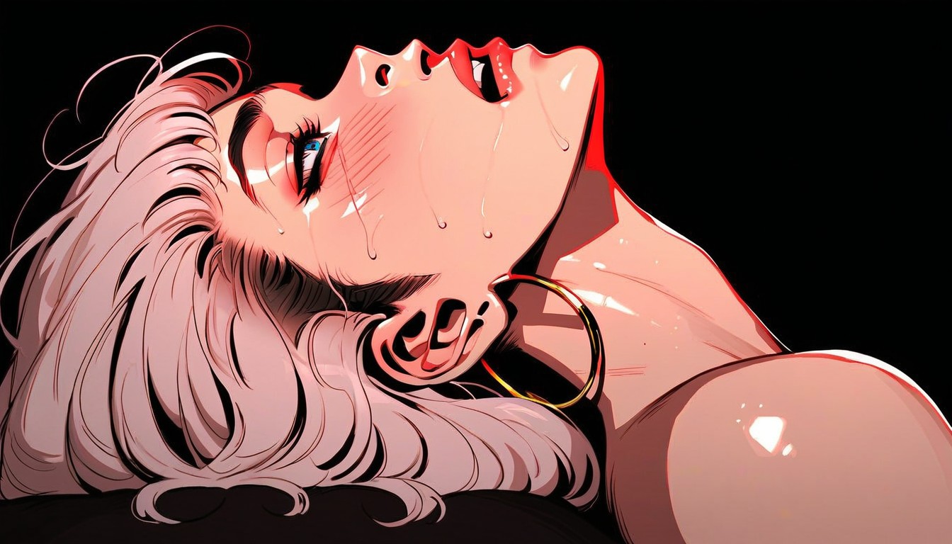 Eyes Wide, Messy Hair, Blushing AI Porn
