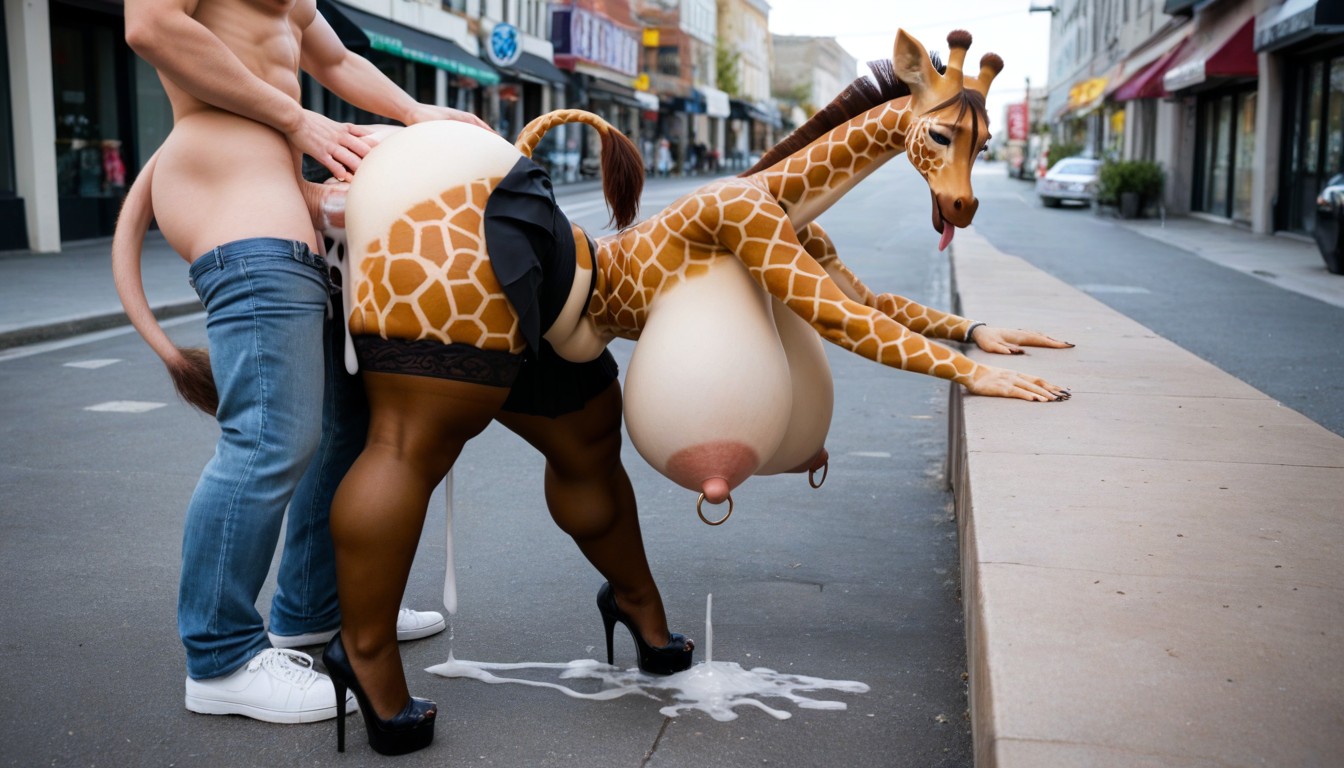 Mass Cock Lengths, Extremely Arched Back, Anthro Horsemen Porno IA