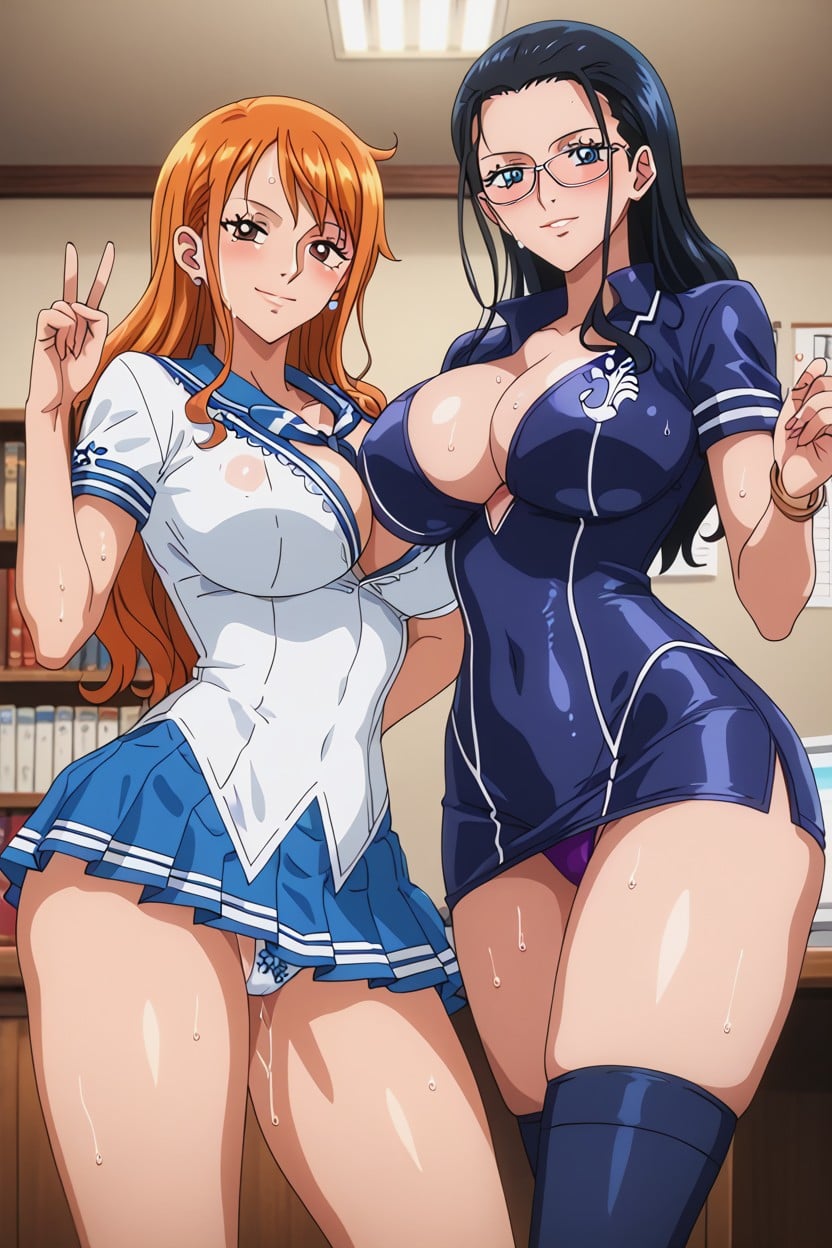 Traje De Baño, 25+, Large Breasts Hentai IA