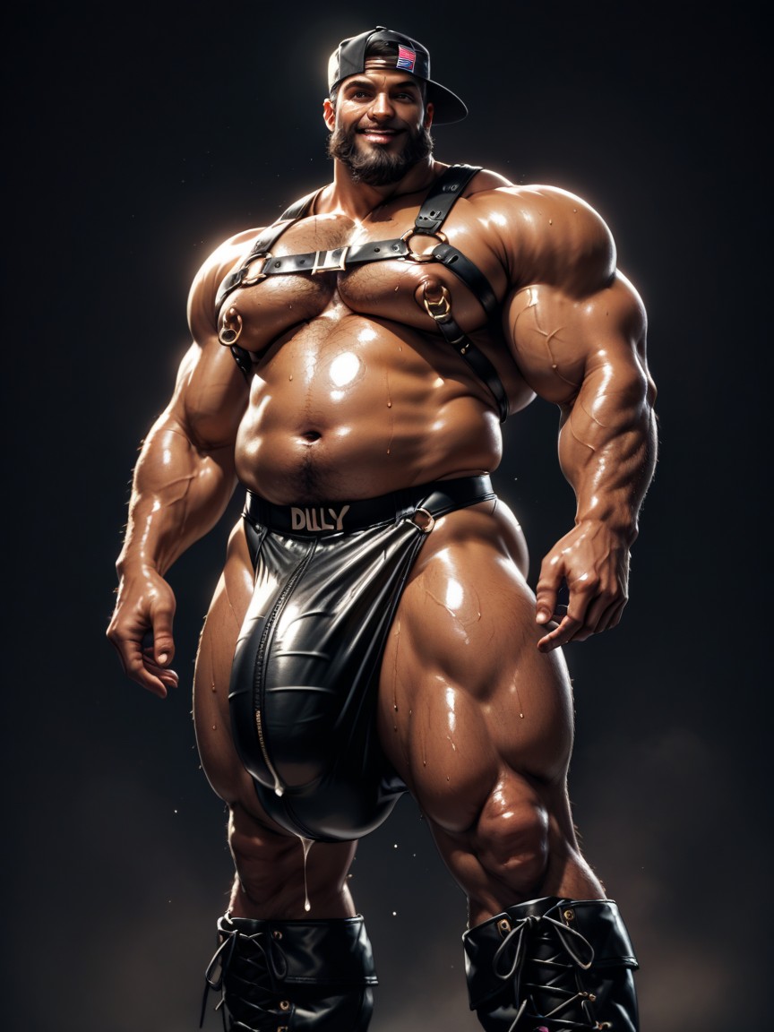 Rounded Ass, Brown Eyes, Black Hair AI Gay Porn