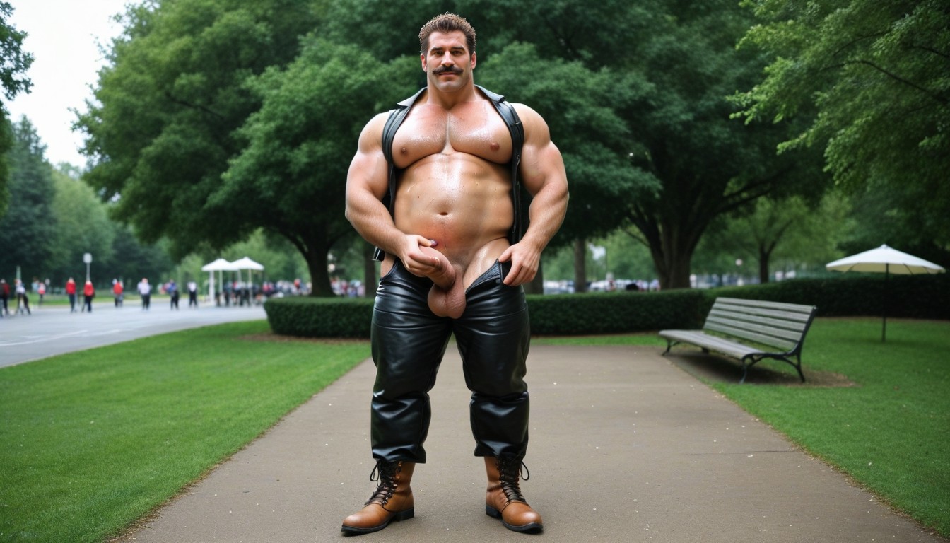 Gasping, Standing, Motion Lines AI Gay Porn