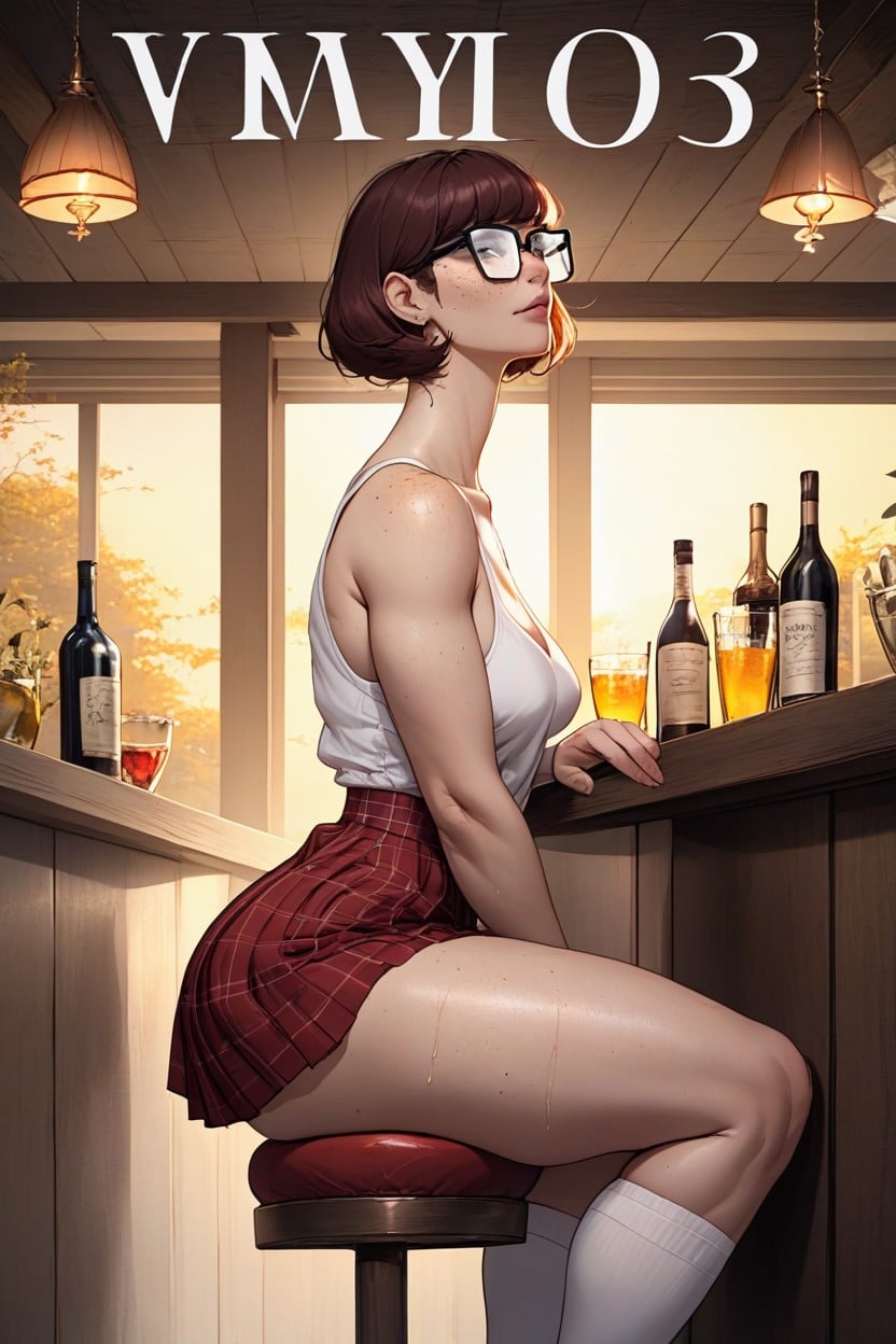 Wide Eyes, Rear Side View, Extremely Wide Booty Hentai AI Porn
