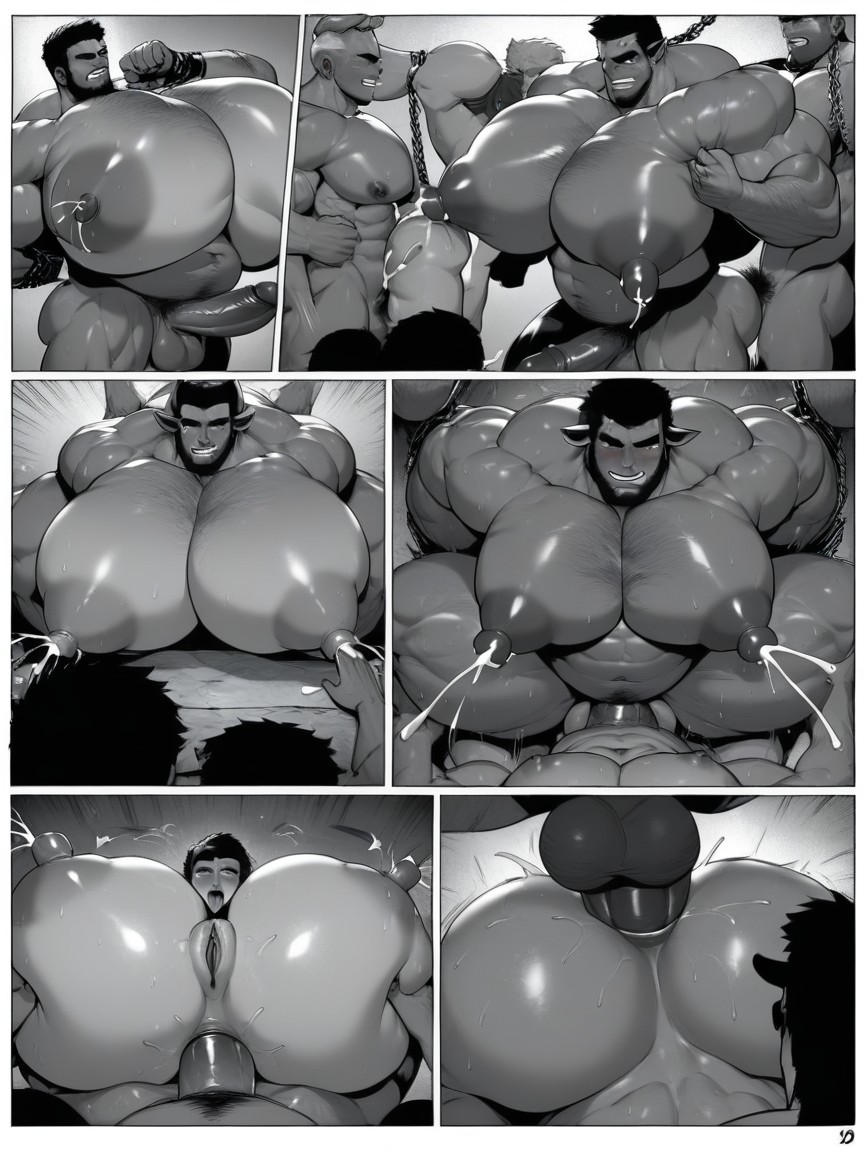 Hyper Breasts, Straddling, Dozen People AI同性恋黄片