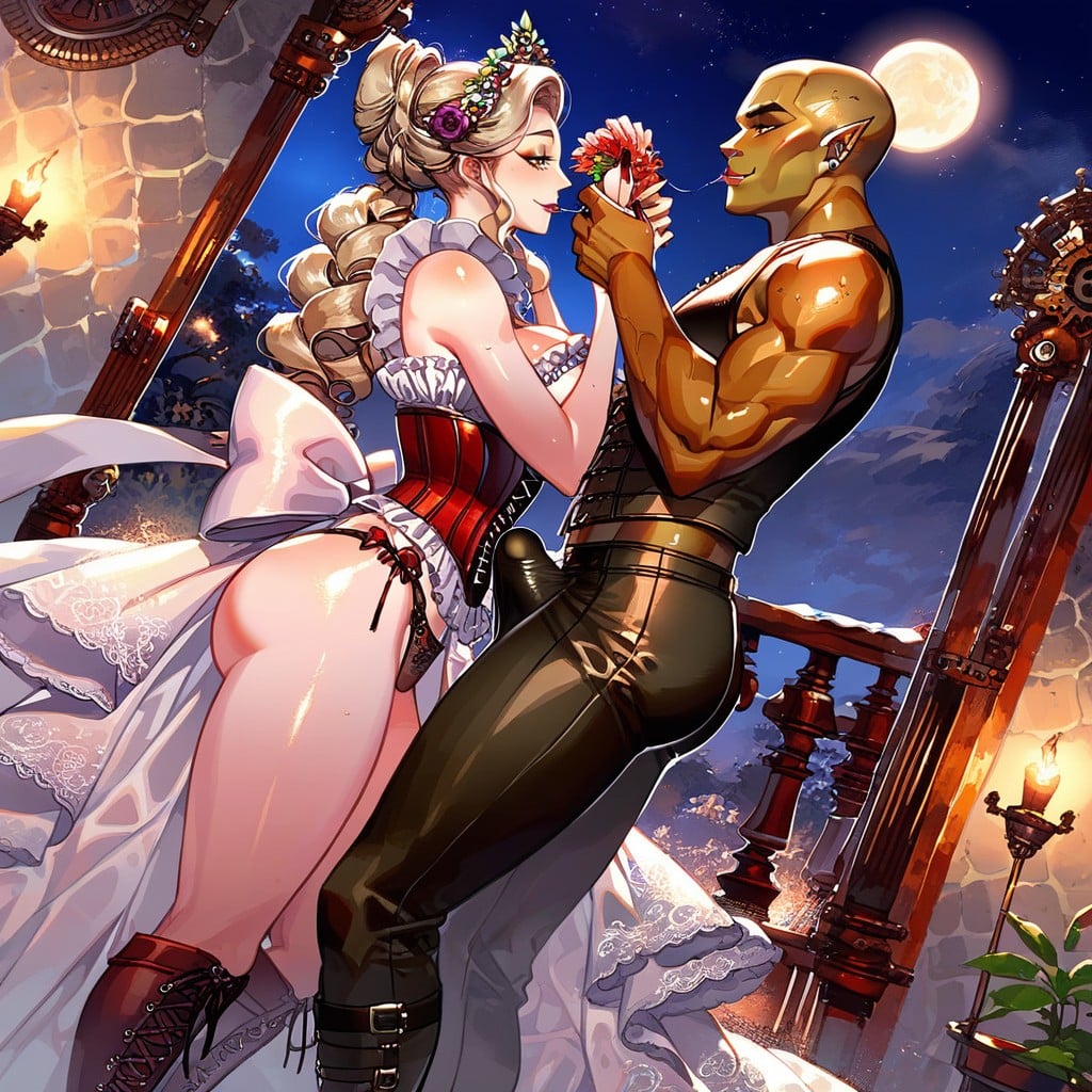 Victorian Style, 18+, Hourglass Hentai AI Porn