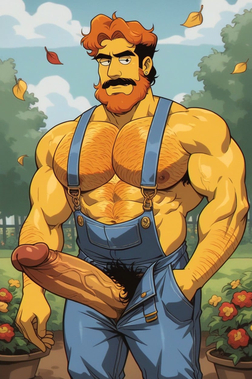 Animation, Hairy Body, Balding AI同性戀黃片