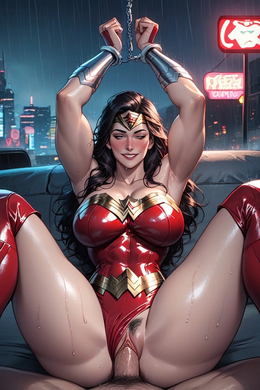 Shiny Breasts, Rounded Ass, Perfect Face AI Porn