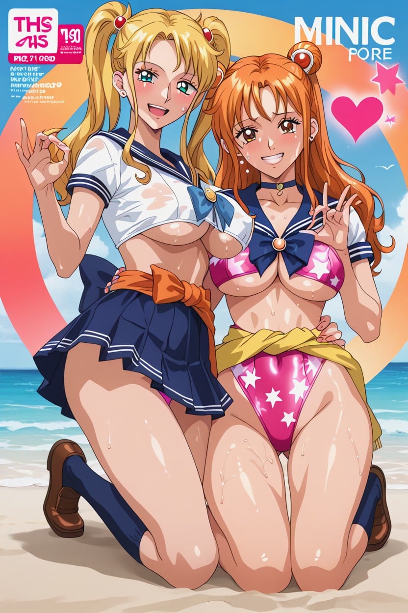 The Wind Blows, Perfect Figure, Looking At Viewer Hentai AI Porn