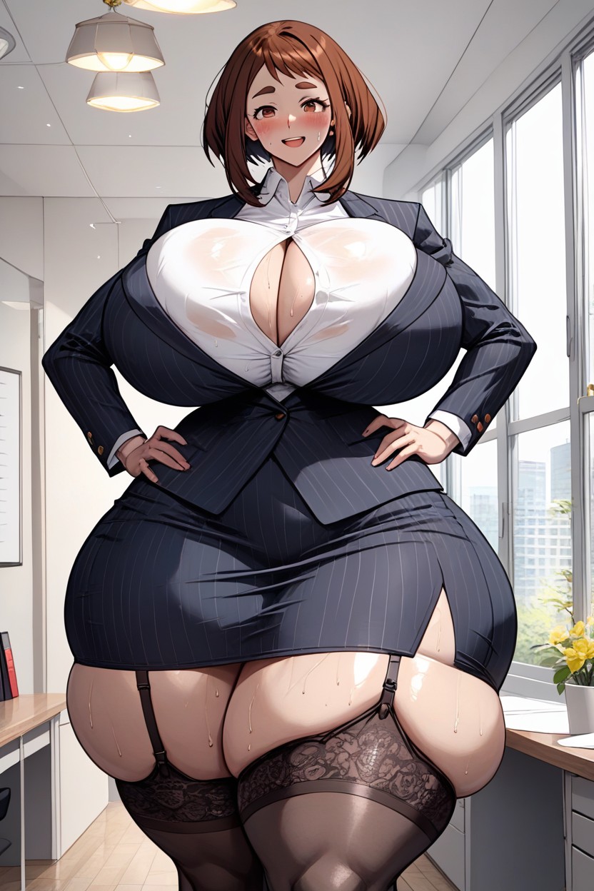 Sweaty, Huge Massive Ass, Unbelievable Giant Butt AI Porn