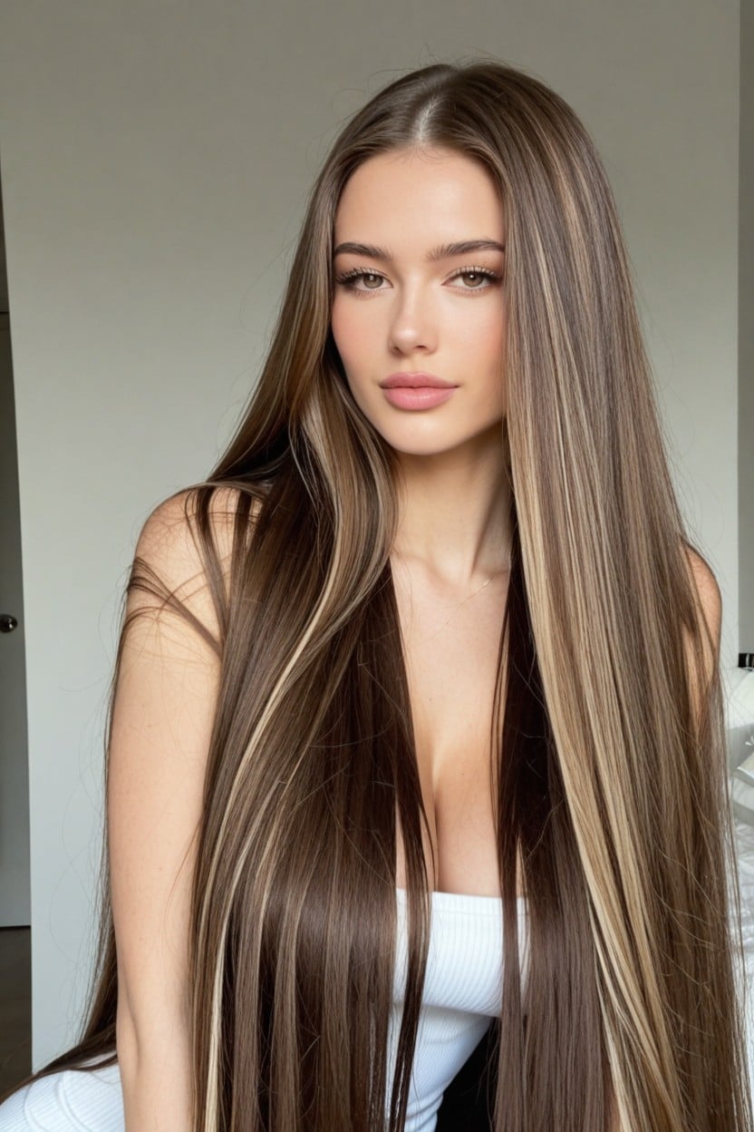 Hyper Long Hairstyle, Large Breast, Creampie AI Porn