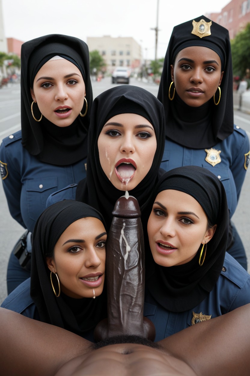Mascara, Greek, Brown Eyes AI Porn