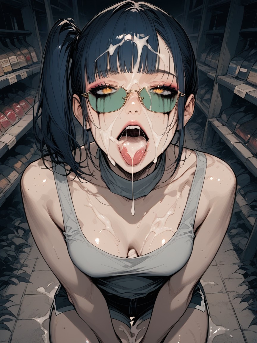 Empty World, Pink Lips, Wide Angle Hentai AI Porn