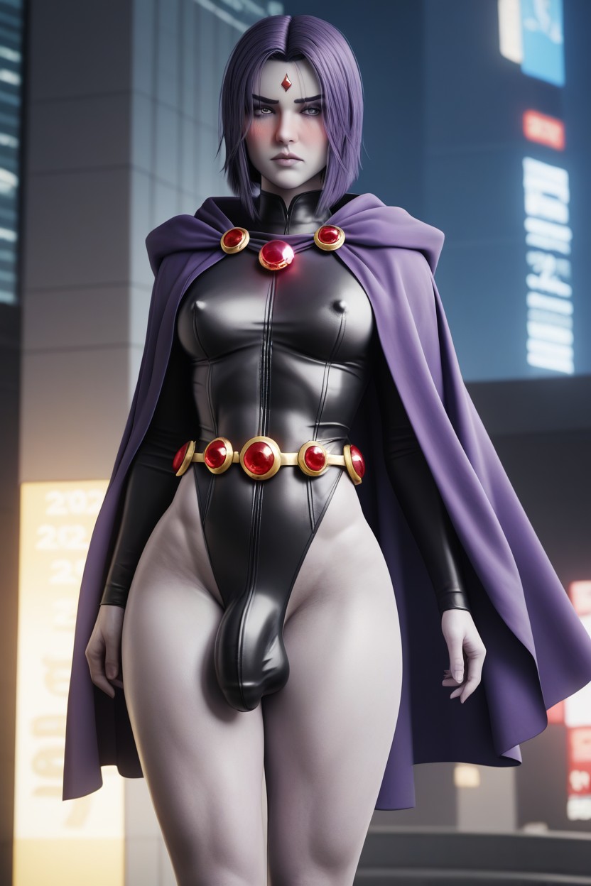 Gotham City, Cock Bulge, Raven AI Porn