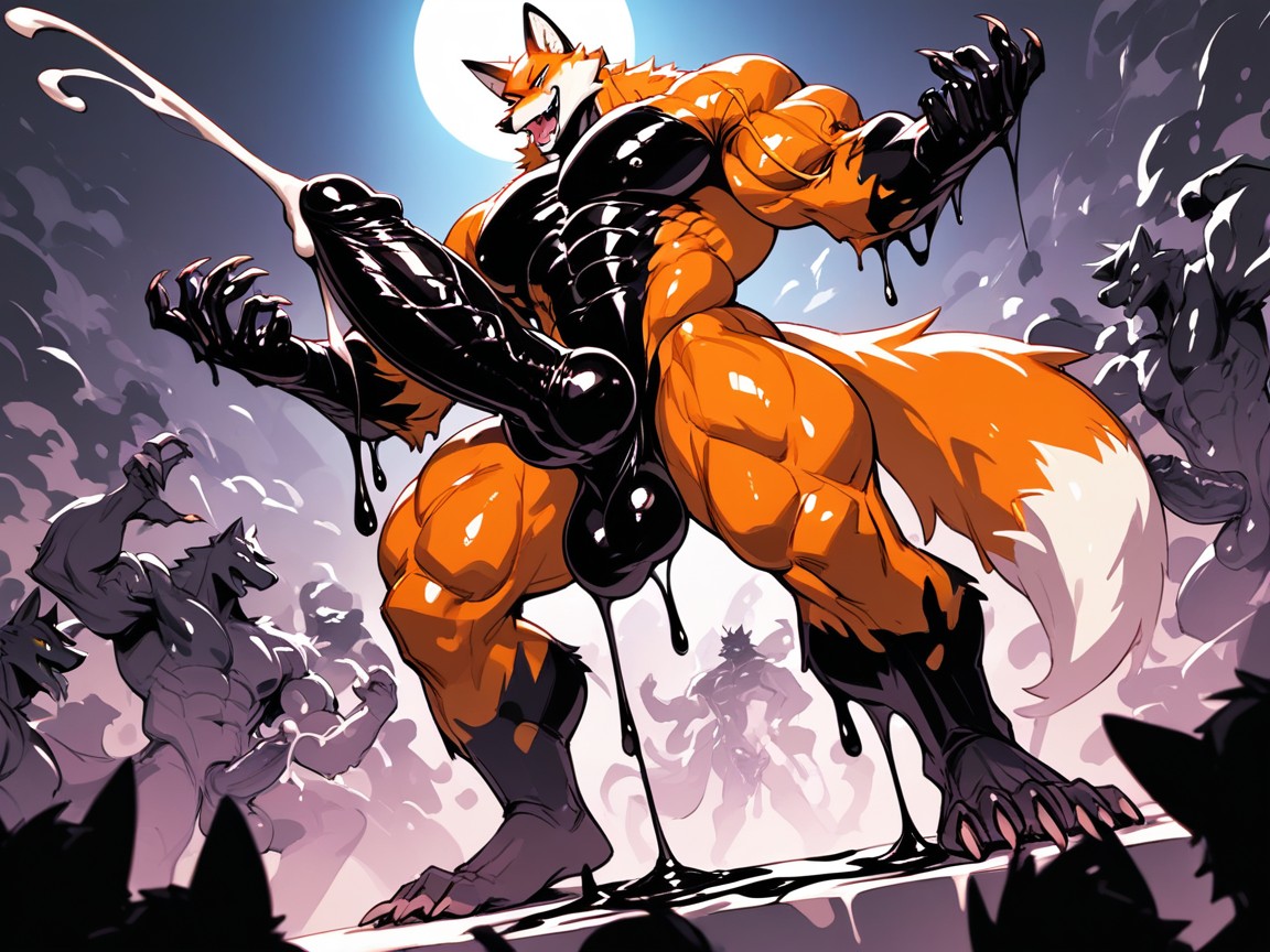 Hard Cock, 18+, Erect Cock Furry AI Porn