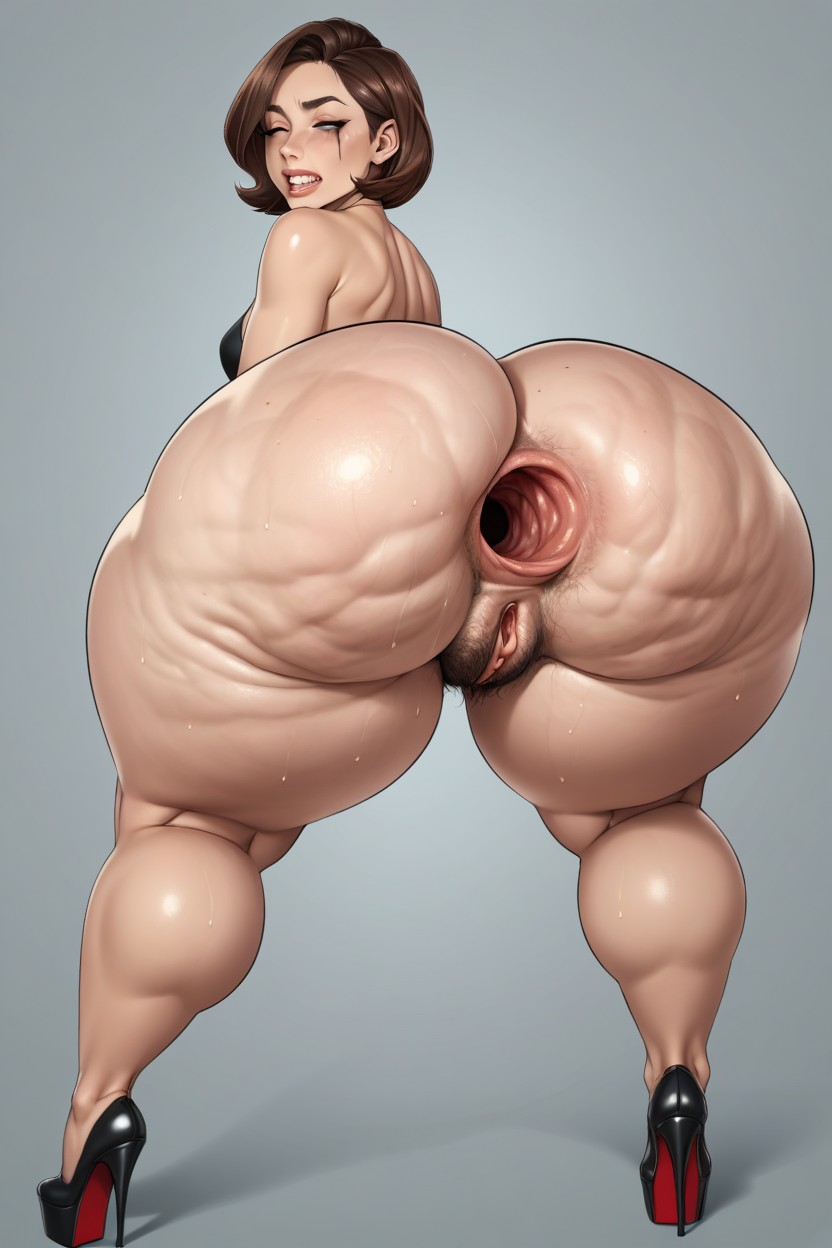 Extreme Anal Gap, Huge Anal Gap, Destroyed Ass AI Porn
