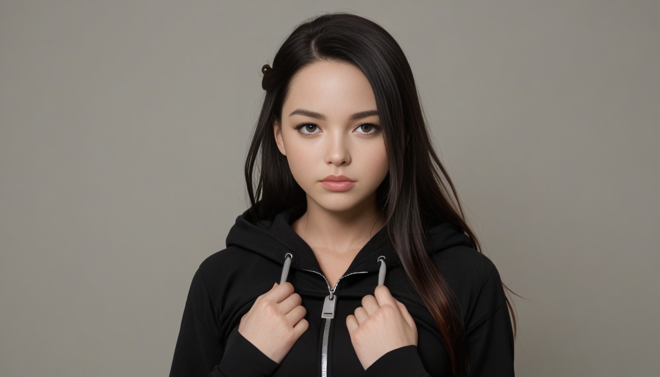 Cutie, Nezuko Kamado, Squeezing Breasts AI Porn