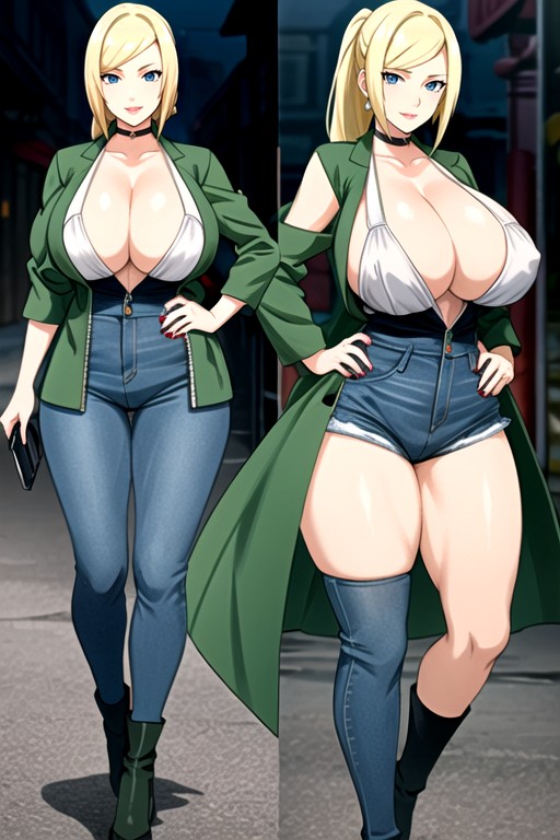 Big Breasts, Huge Breasts, Saggy Breasts Big Nipples Big Areolas Wide Hips Hentai AI Porn