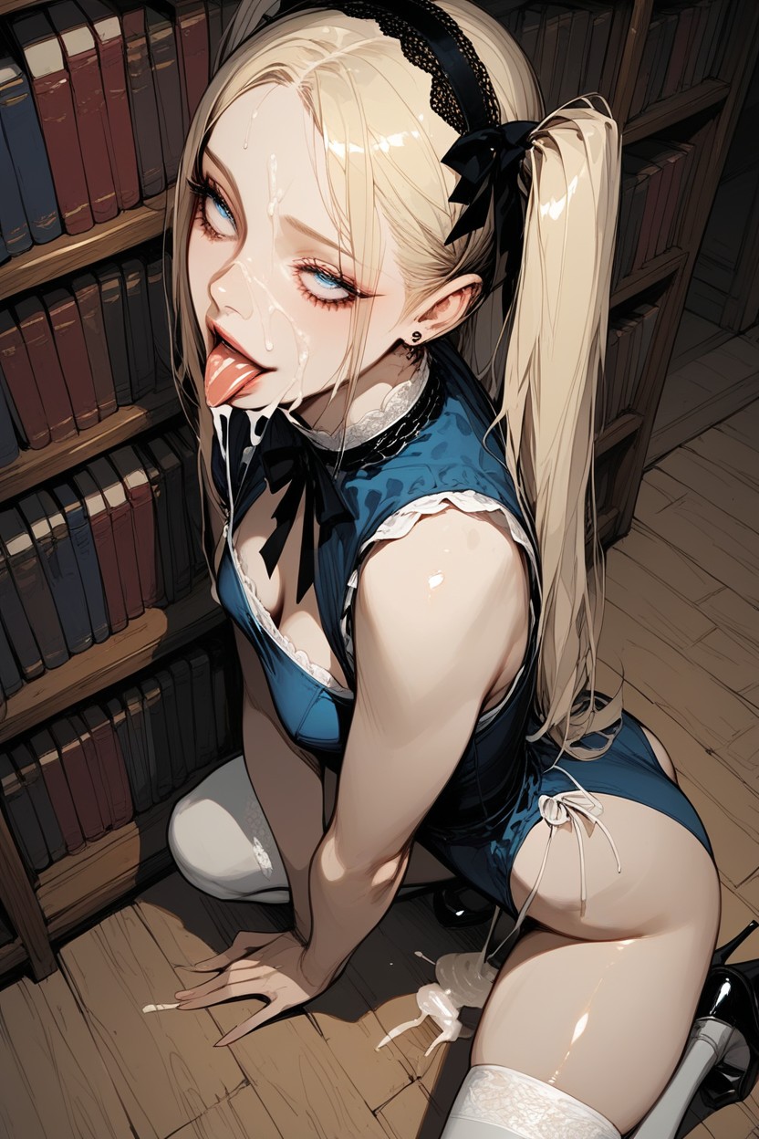 Undressing Herself, Random Grab, 1 Person Hentai AI Porn