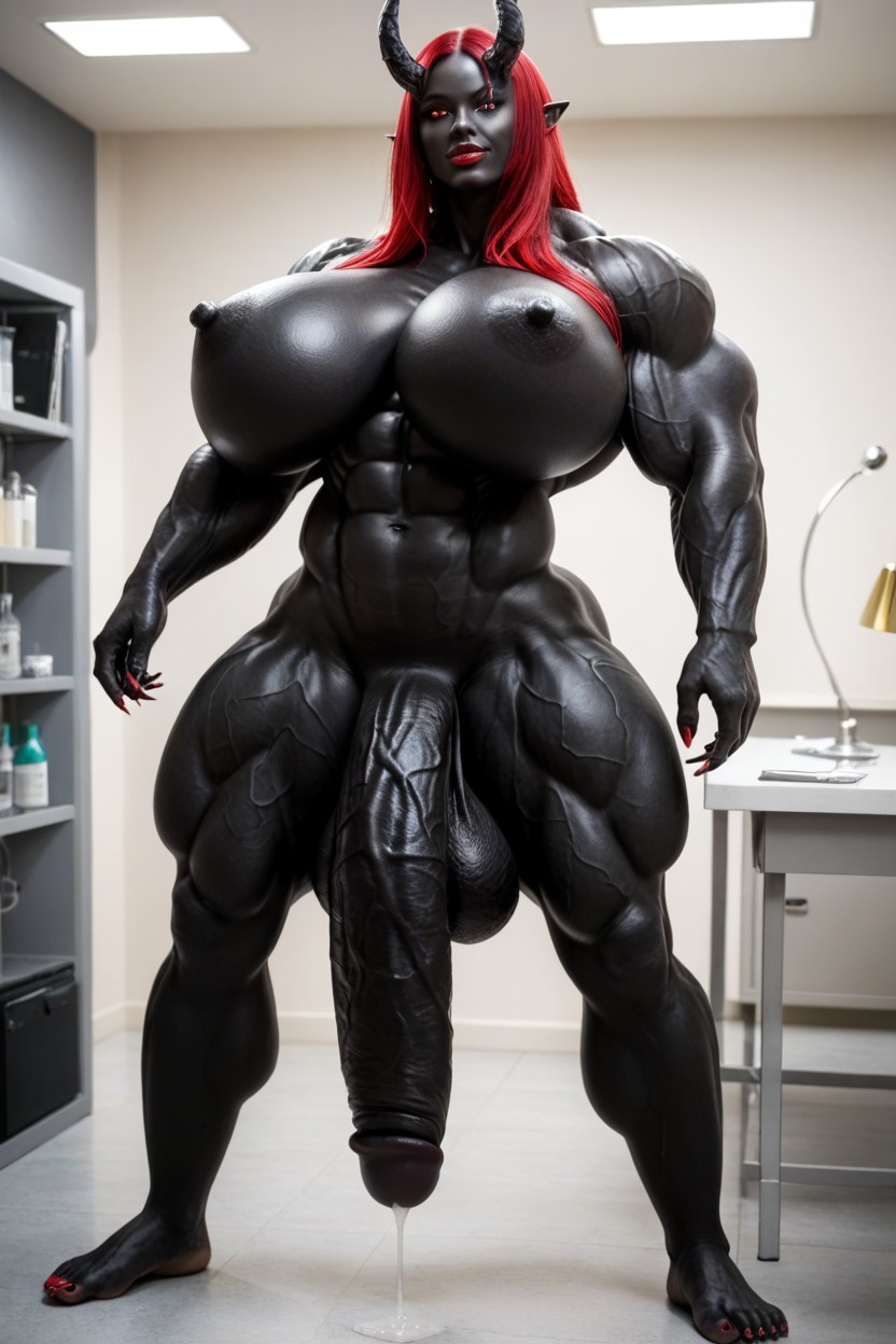 Gigantic, Giant Body, Giantess Shemale AI Porn