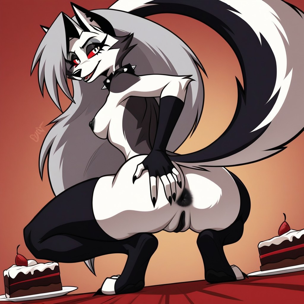 Detailed Face, Round Paws, High Detailed Sketch Style Furry AI Porn