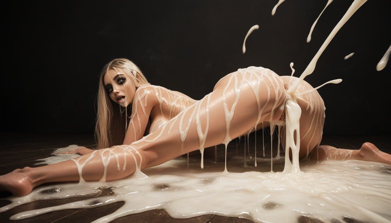 Messy Excessive Cum, Fairy, Huge Amounts Of Cum AI Porn