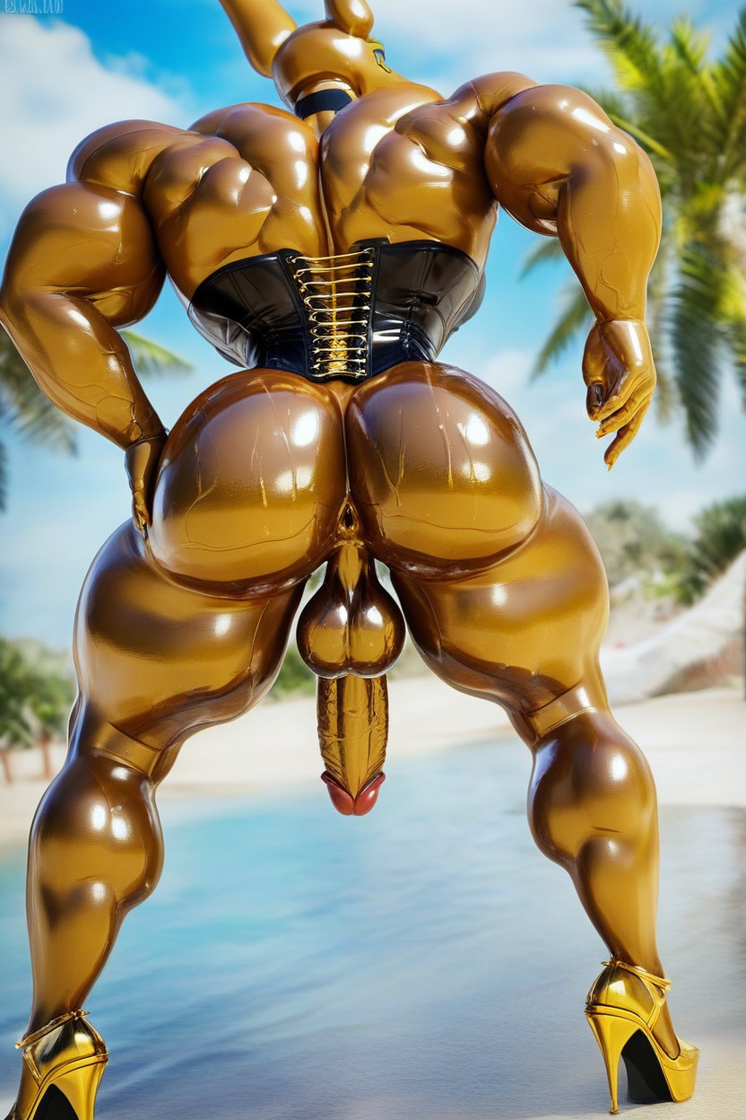 Massage, Veiny, Anubis AI獸人黃片