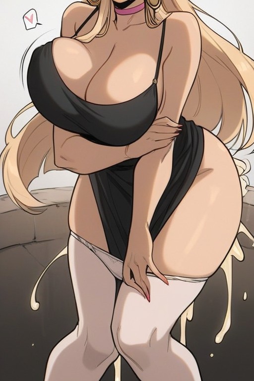 Panties Around Thighs, Feathered Hair, Breasts Motion Hentai KI Porno