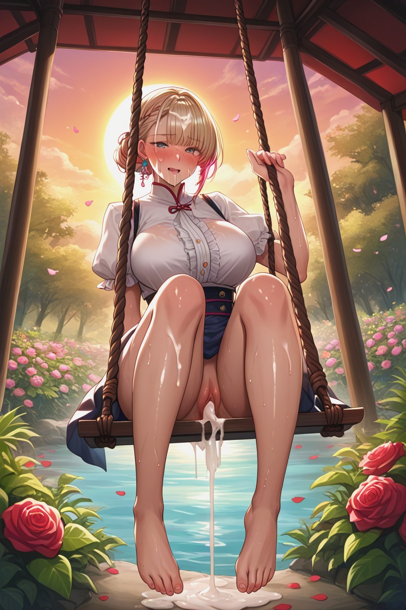 Large, Blush, Saliva Hentai AI Porn