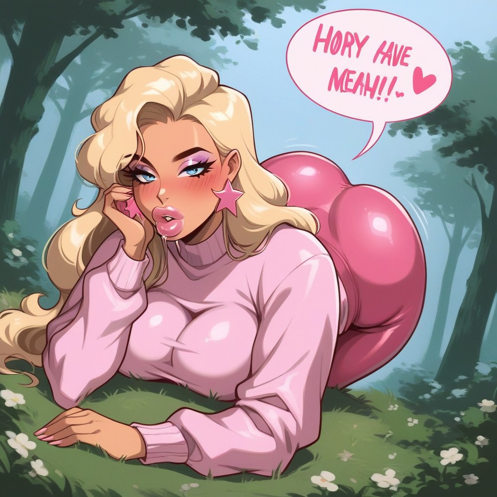 Forest, Pawg Ass, Blue Eyes AI Porn