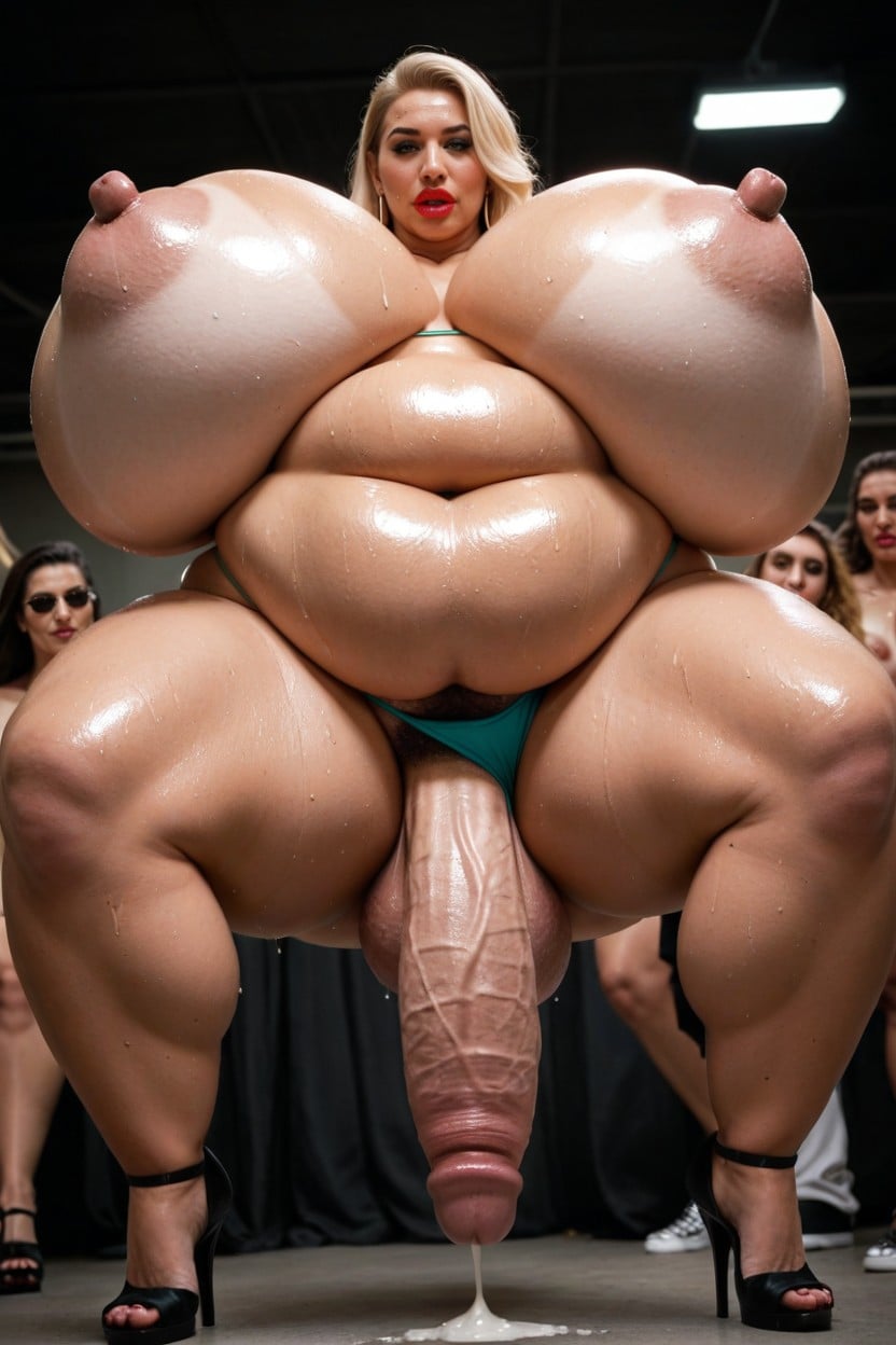 Bbw, Oily, Milf Shemale AI Porn
