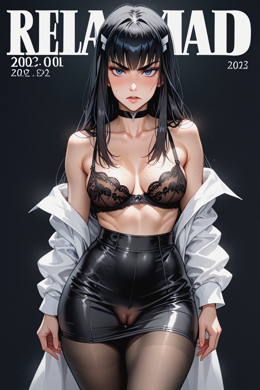 Hair Strands, Hyper Sexy Legs, Standing Straight AI Porn