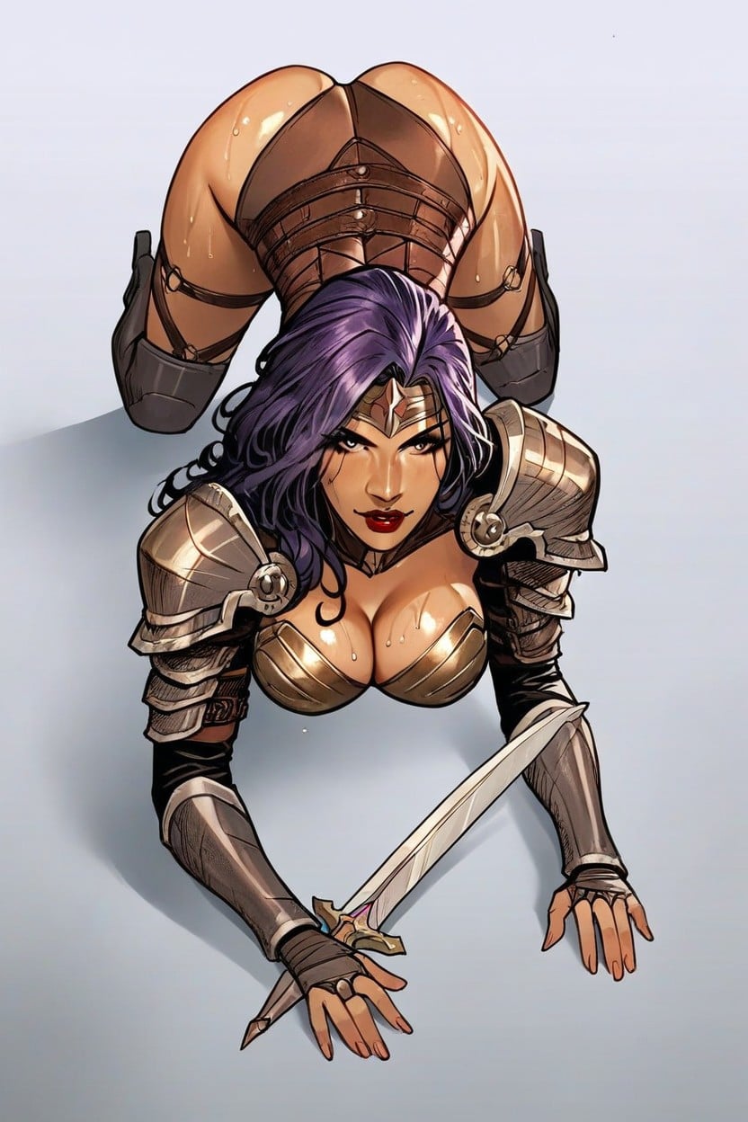 Detailed Face, Thigh High Boots, Ass Up AI Porn