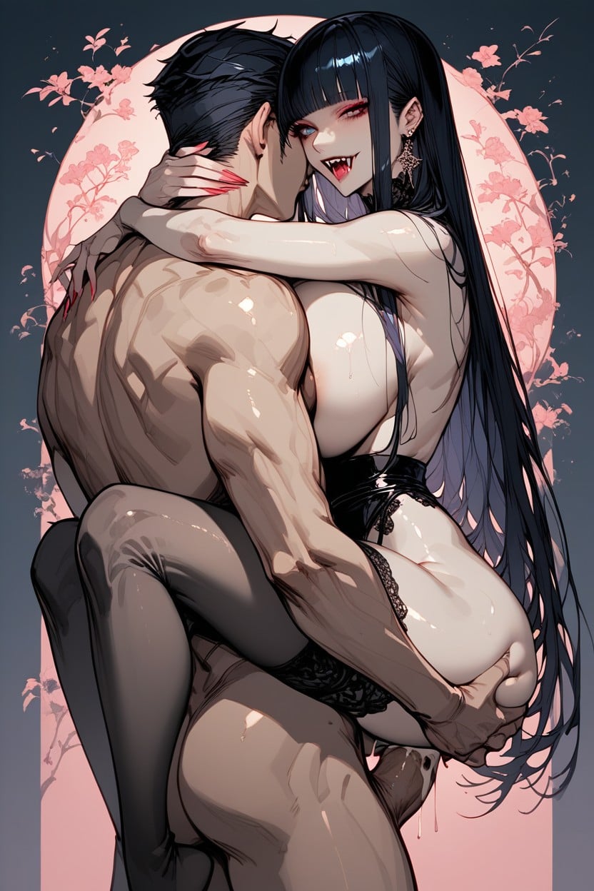 Vampire, Carry Sex, Anal Seks Hentai AI Porn